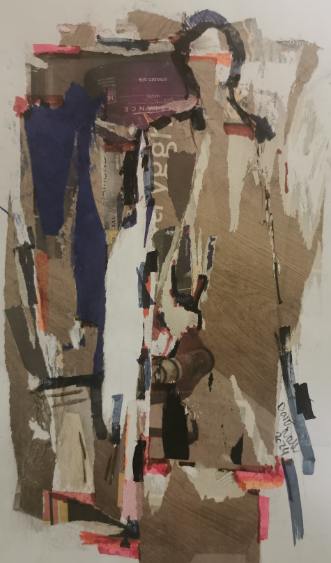 Vertical collage figure